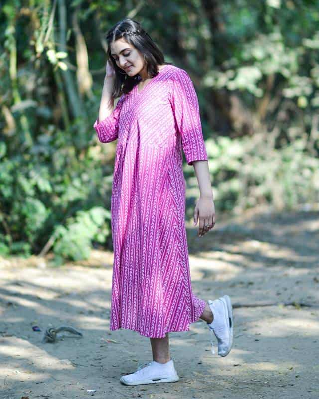 Flamingo Pink Dress