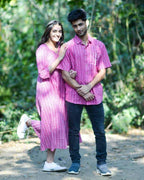 Flamingo Pink Couple
