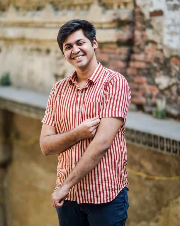Brick Red Striped Shirt
