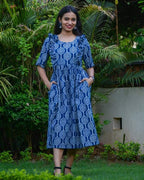 Lollipop Upbeat Blue Frill Dress