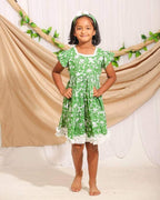 Emerald Green Kids Dress