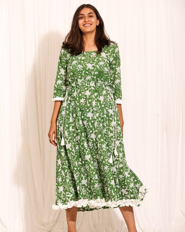 Emerald Green Dress