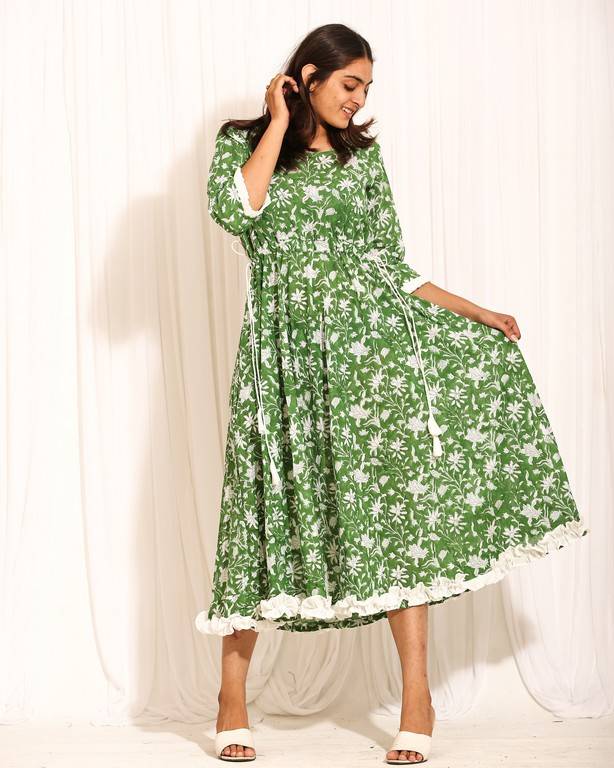 Emerald Green Dress