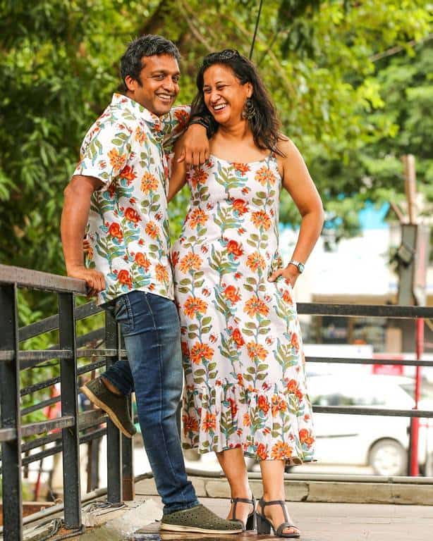 Orchid White Strappy Couple