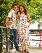 Orchid White Strappy Couple