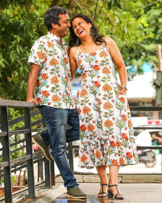 Orchid White Strappy Couple