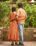Coral Pearl Strappy Couple