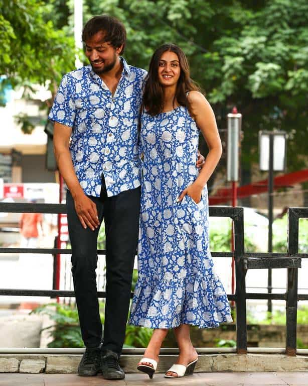 Blue Bloom Strappy Family
