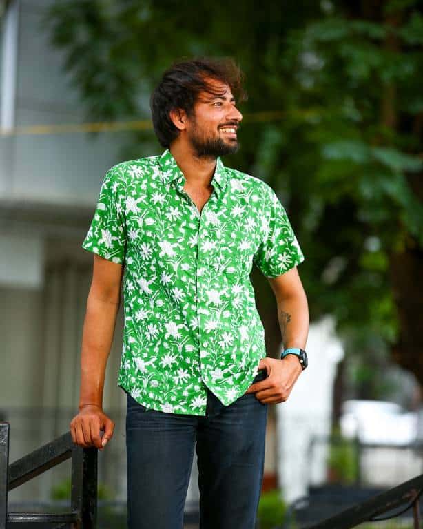 Emerald Green Shirt