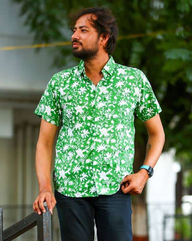 Emerald Green Shirt