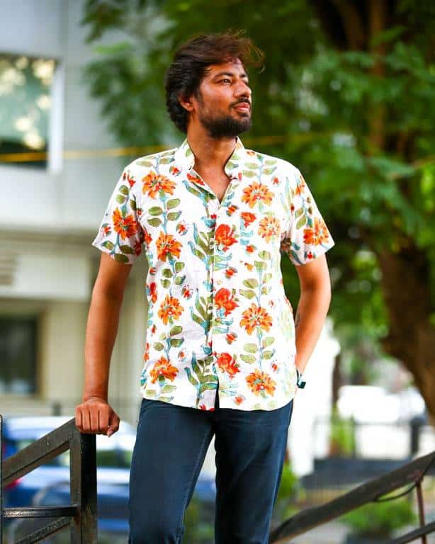 Orchid White Shirt