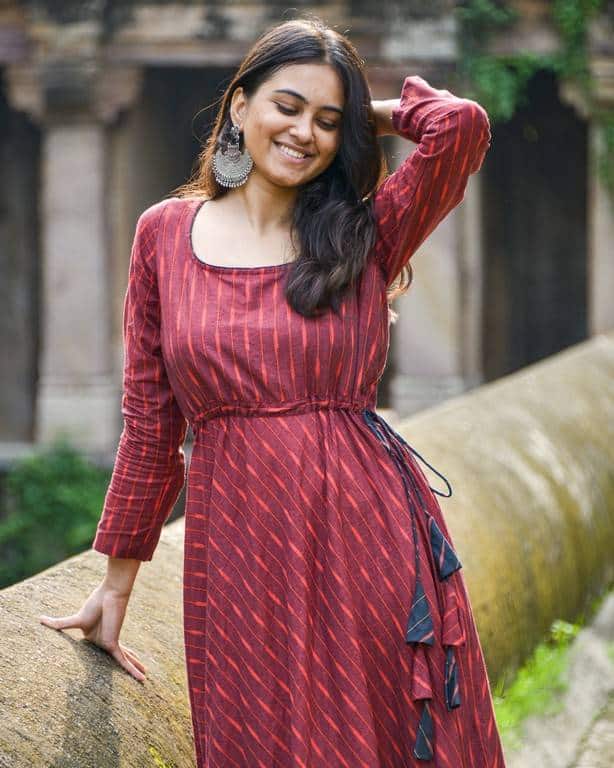 Beetroot Red Dress