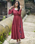 Beetroot Red Dress