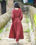 Beetroot Red Dress