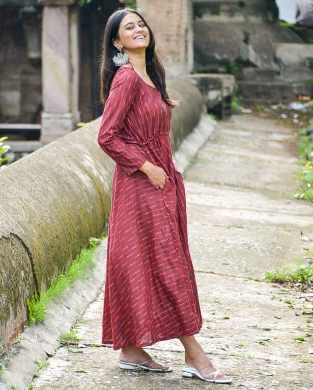 Beetroot Red Dress