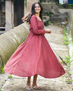 Beetroot Red Dress