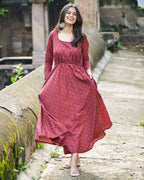 Beetroot Red Dress