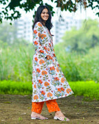 Orchid White Kurta
