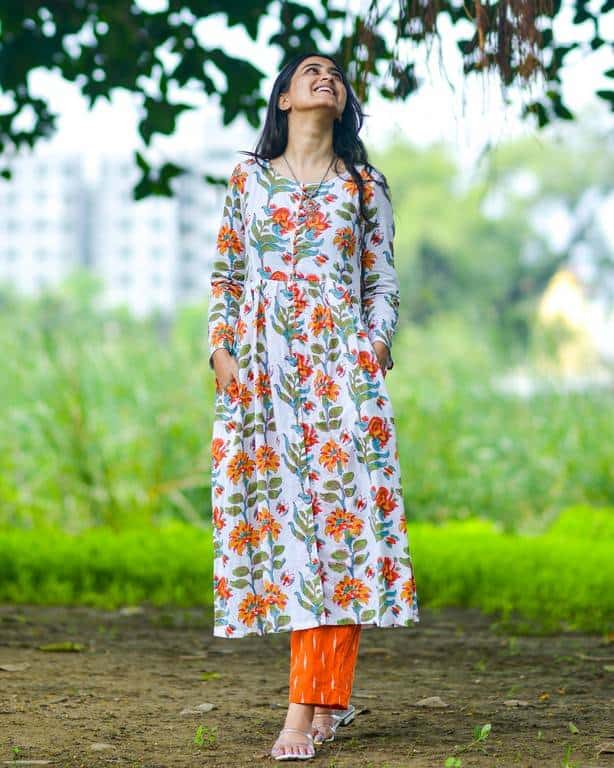 Orchid White Kurta