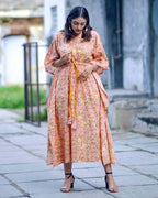 Coral Pearl Kaftan