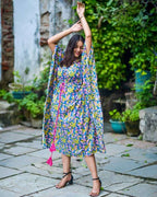 Tulip Vine Nursing Kaftan
