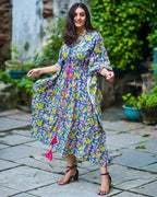 Tulip Vine Nursing Kaftan