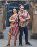 Rosy Vine Short Couple Set