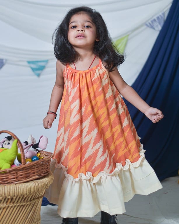Orange Blossom Kids dress