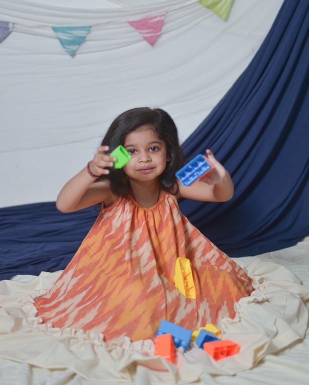 Orange Blossom Kids dress