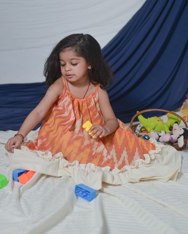 Orange Blossom Kids dress