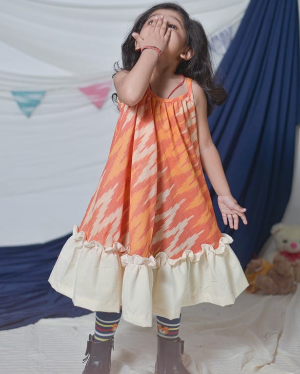 Orange Blossom Kids dress