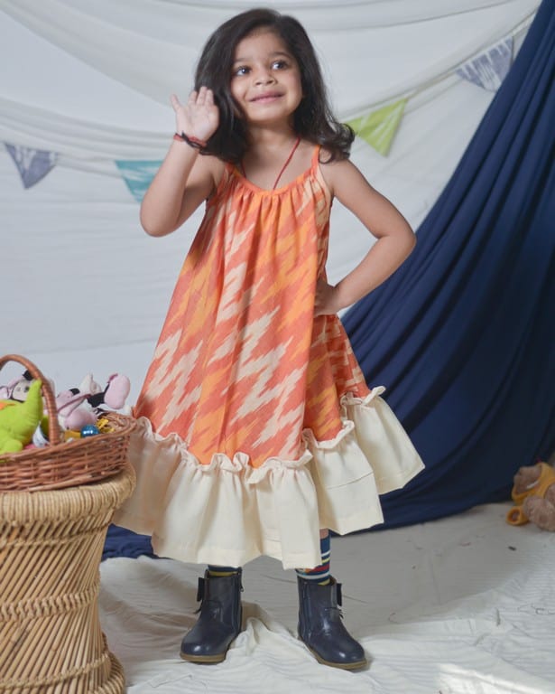 Orange Blossom Kids dress