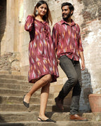 Maroon Panache Short Couple Set