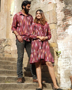 Maroon Panache Short Couple Set