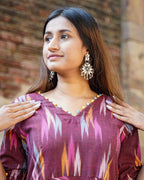 Maroon Panache Dress
