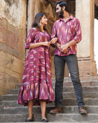 Maroon Panache Couple