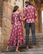 Maroon Panache Couple