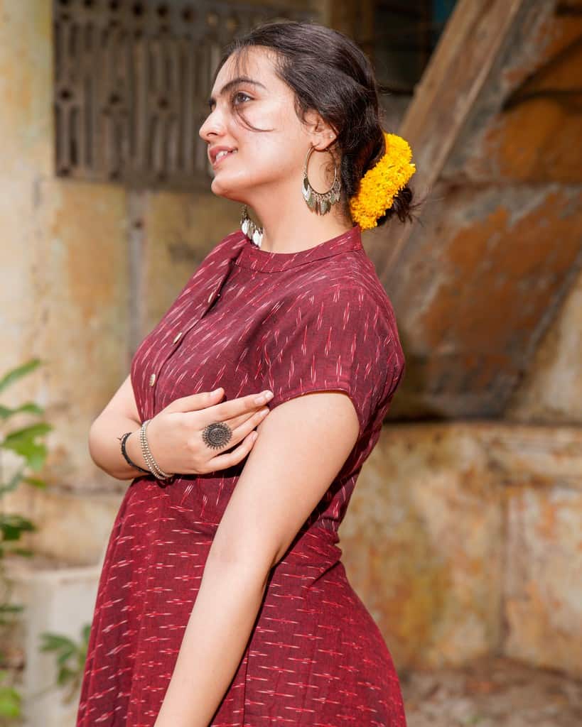 Maroon Glorious Dress