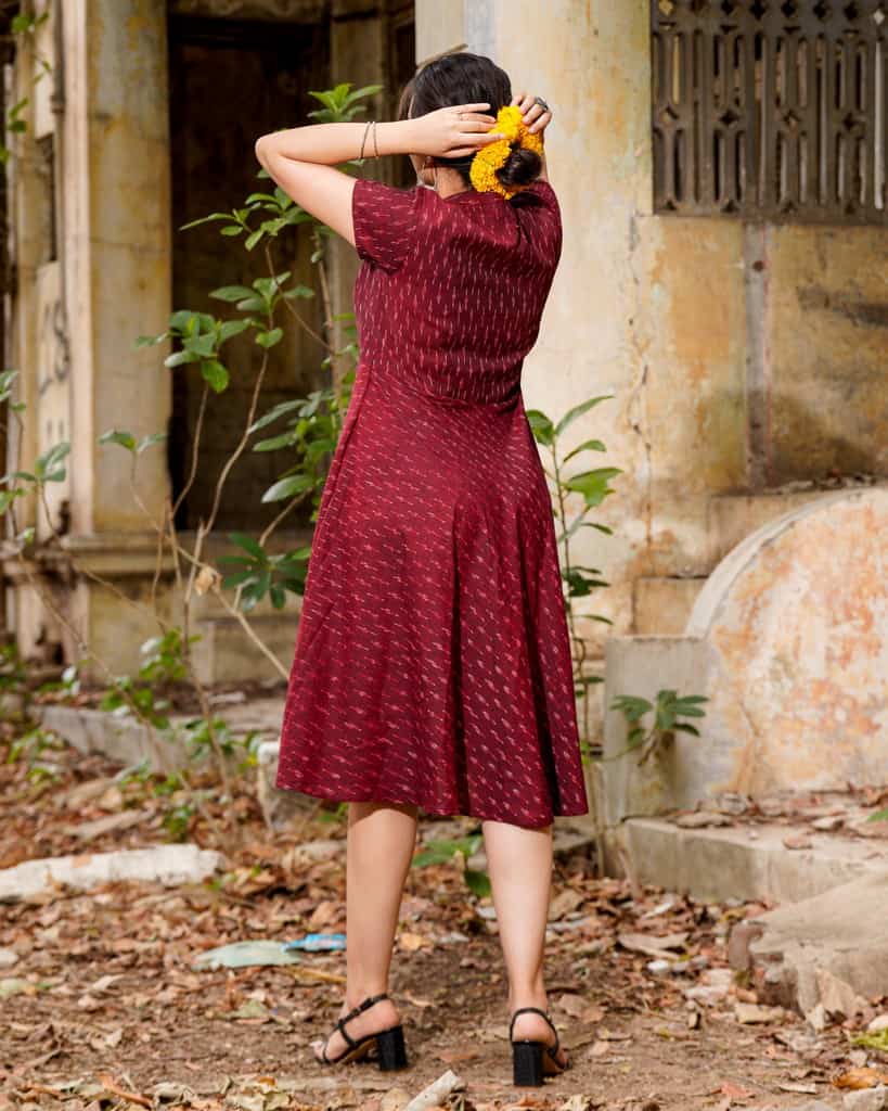 Maroon Glorious Dress