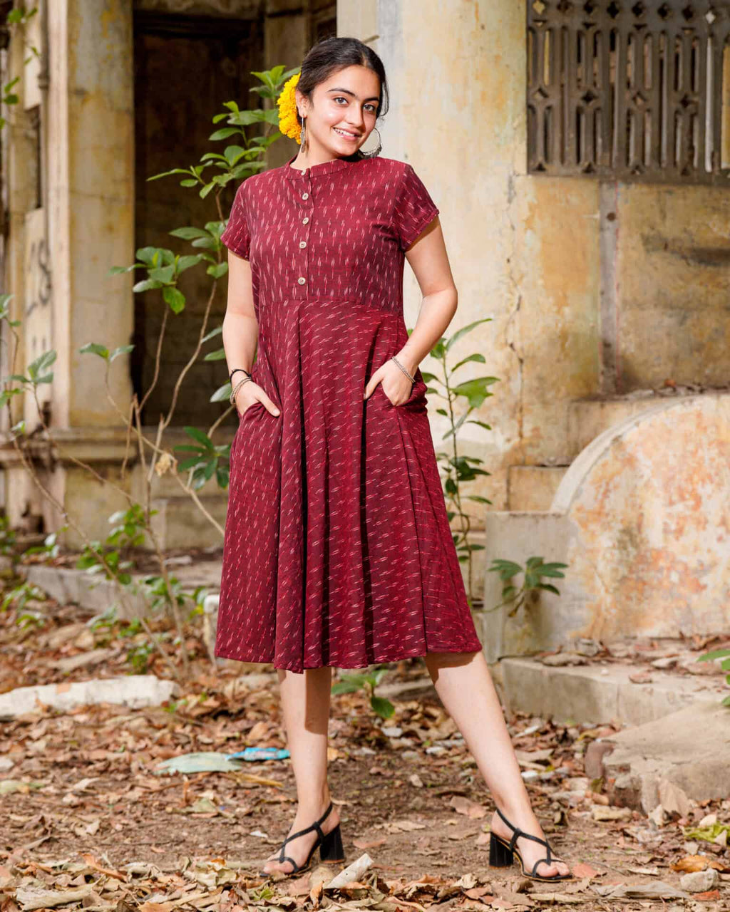 Maroon Glorious Couple Set