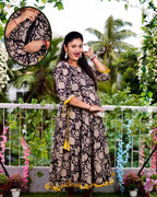 MoonStone Black Maternity Dress