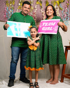 Pickle Green Glorious Maternity Dress