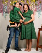 Pickle Green Glorious Maternity Dress