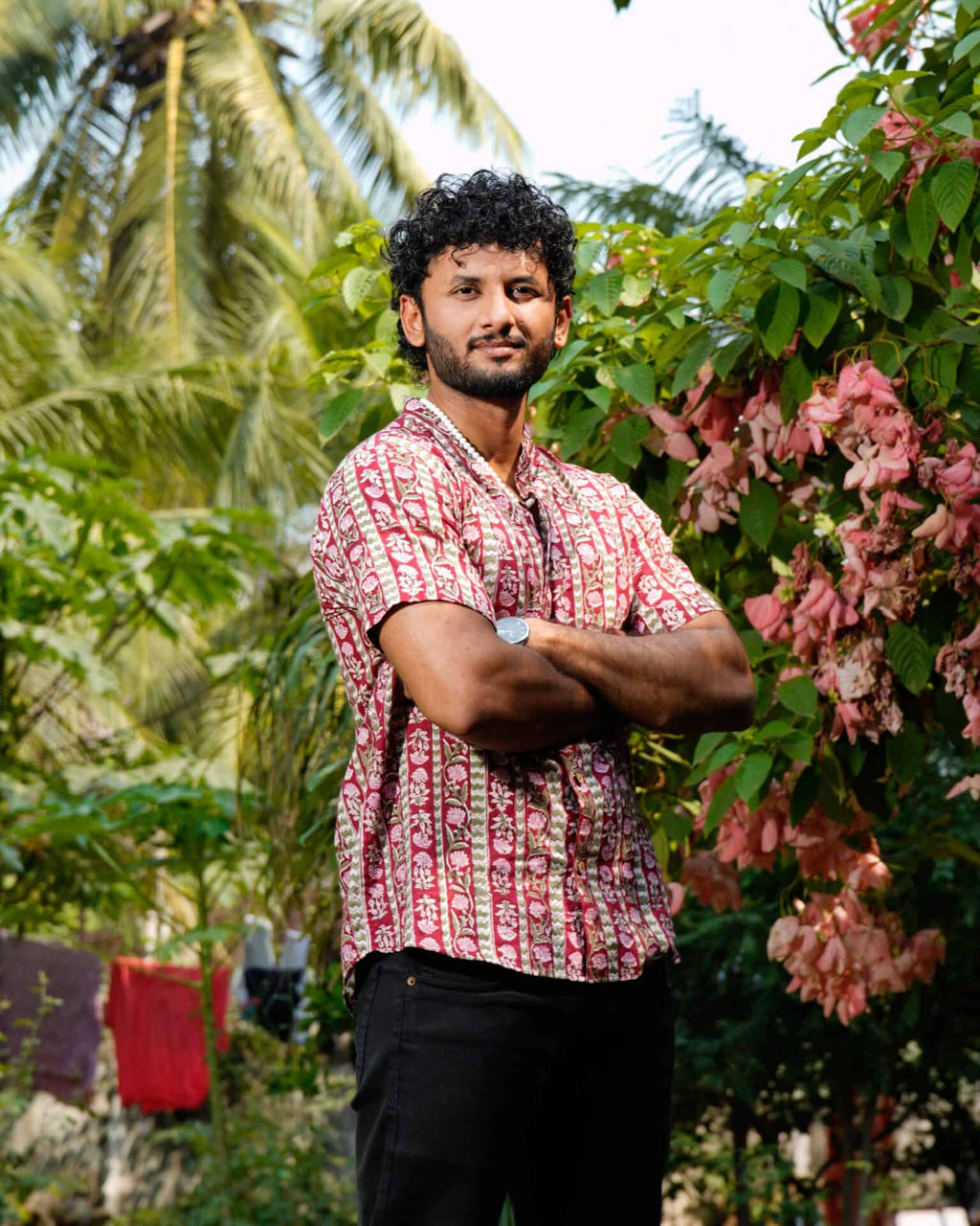 Maroon Red Pinnacle Shirt