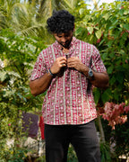 Maroon Red Pinnacle Shirt