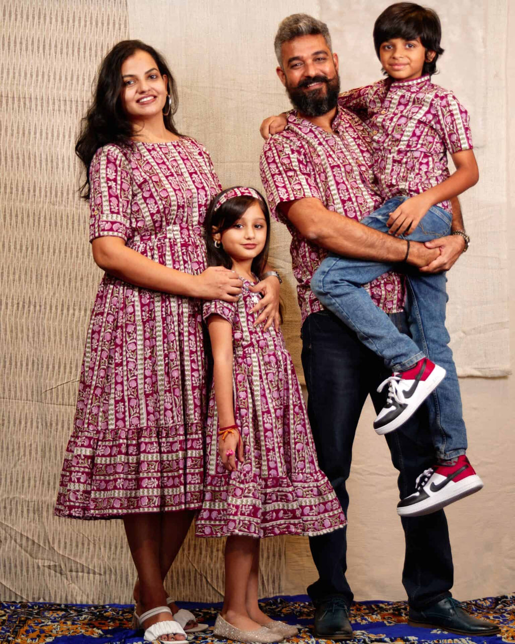 Maroon Red Pinnacle Family