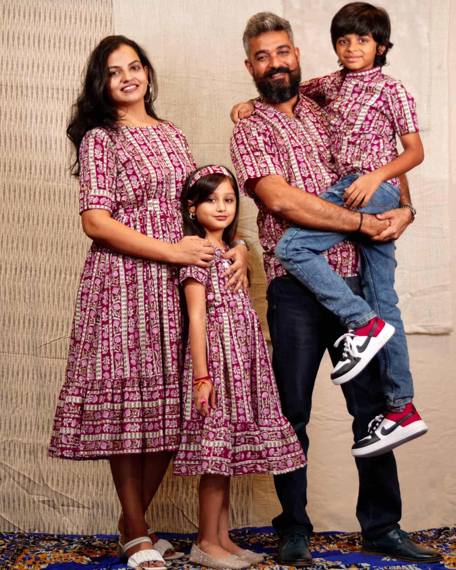 Maroon Red Pinnacle Family