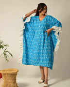 Sapphire Kaftan Nursing Dress