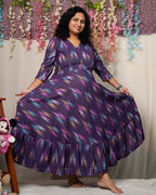 Purple Panache Maternity Dress