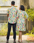 White Bird Short Couple Set